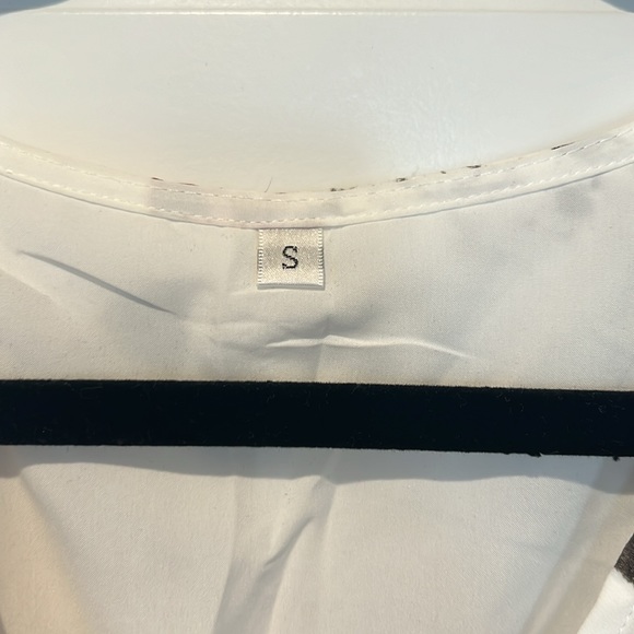 chiffon v-cut lined dress - Picture 4 of 7